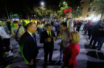 Președintele Parlamentului, Igor Grosu, i-a felicitat pe locuitorii comunei Stăuceni cu ocazia Hramului