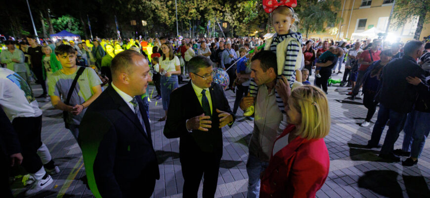 igor grosu i a felicitat pe locuitorii comunei stauceni