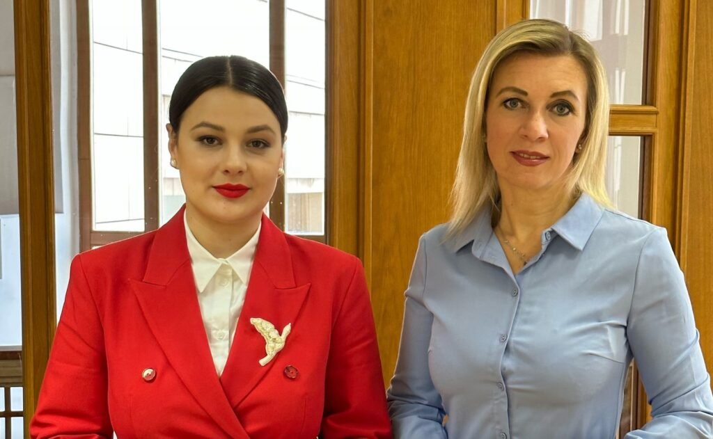 Natalia Parasca a avut o întrevedere cu reprezentanta oficială a Ministerului Afacerilor Externe al Rusiei, Maria Zaharova