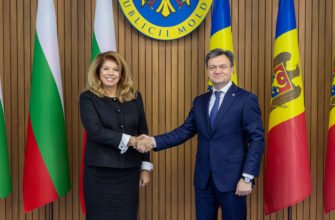Dorin Recean a avut o întrevedere cu vicepreședintele Bulgariei, aflată într-o vizită de lucru în Chișinău