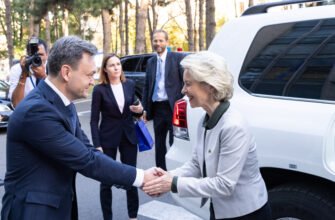 Dorin Recean a avut o întrevedere cu președinta Comisiei Europene, Ursula von der Leyen