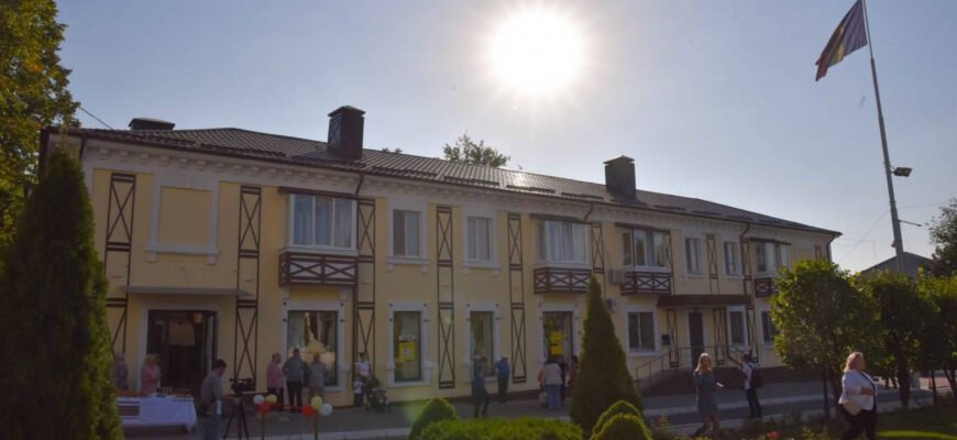 FOTO// Echipa lui Ilan Șor a inițiat restaurarea tuturor fațadelor blocurilor de locuit la Orhei