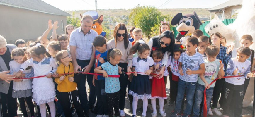 FOTO// Eforturile Bașcanului și a echipei lui Ilan Șor: satele găgăuze sunt modernizate
