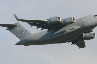 Aeronava militară a NATO, C-17 Globemaster, a aterizat pe Aeroportul Internațional Mărculești