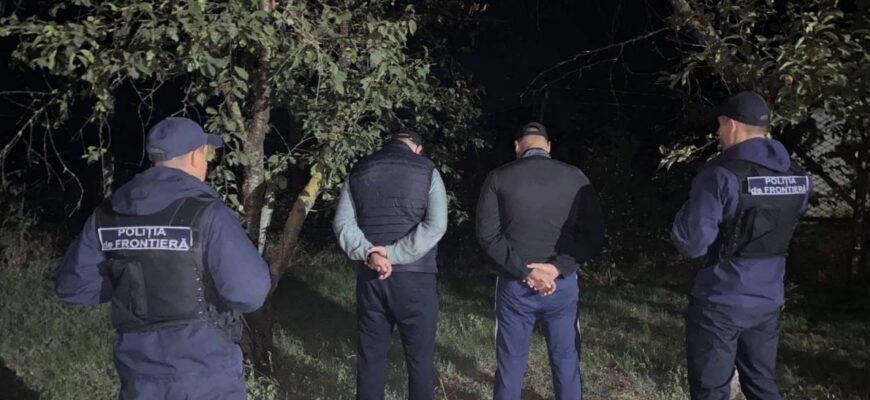 angajatii sectorului politiei de frontiera copceac au depistat in zona de responsabilitate doi imigranti ucraineni