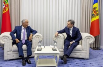 Dorin Recean, la întrevedere cu președintele Portugaliei: „Republica Moldova are talent și creativitate, dar are nevoie de investiții”
