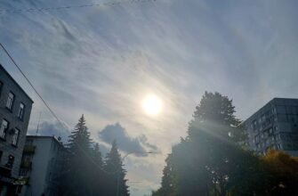 Fenomen astronomic, în municipiul Bălți. O iluzie optică, numită halou, a luminat cerul