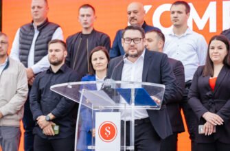 FOTO// Partidul ”ȘANSĂ” a anunțat că îl susține pe Serghei Chiulaflî, candidat independent la funcția de primar din Comrat