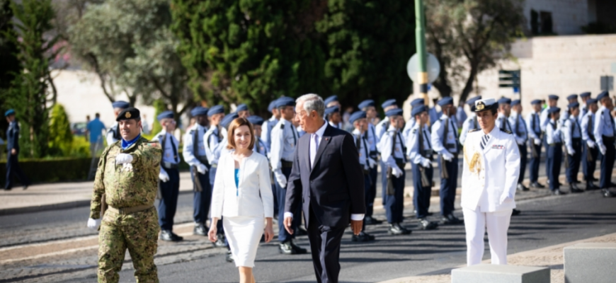 maia sandu in vizita oficiala din portugalia