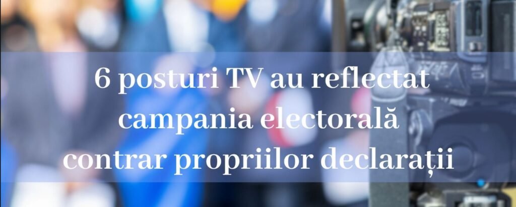 Prime, Publika TV, Canal 2, Canal 3, Canal 5 și Mega TV sancționate cu 72 000 de lei pentru reflectarea campaniei electorale 1 Prime, Publika TV, Canal 2, Canal 3, Canal 5 și Mega TV sancționate cu 72 000 de lei pentru reflectarea campaniei electorale