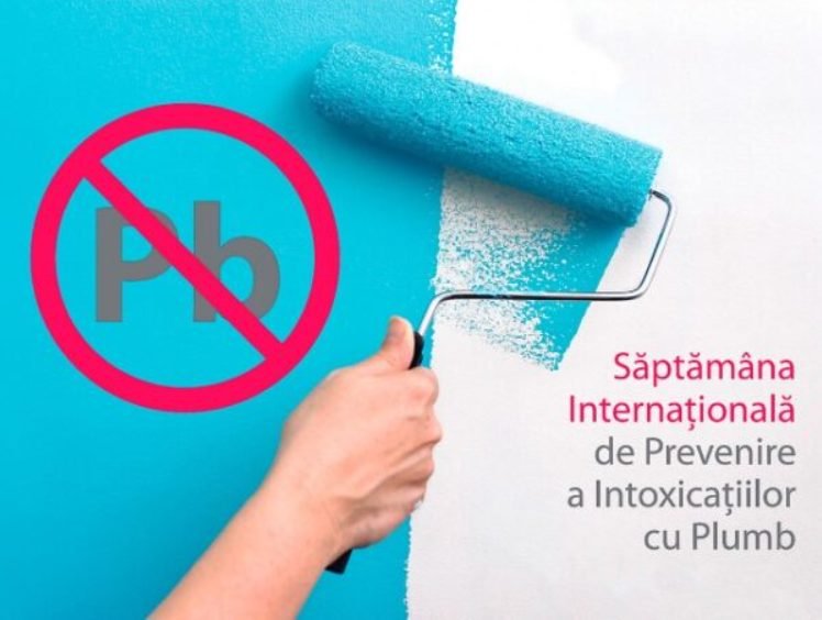 În perioada 22-28 octombrie, marcăm Săptămâna internațională de prevenire a intoxicațiilor cu plumb