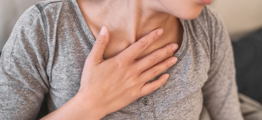 senzatia de sufocare