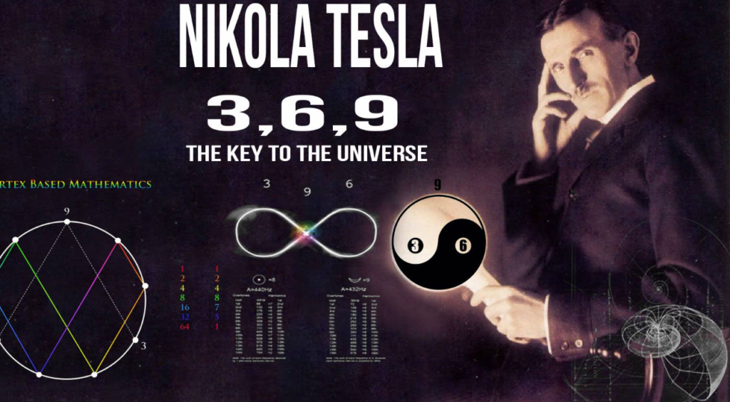 tesla obsedat de numerele 3 6 si 9