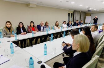 Ministrul Finanțelor Petru Rotaru a avut o întrevedere cu membrii Asociației Businessului European din Moldova