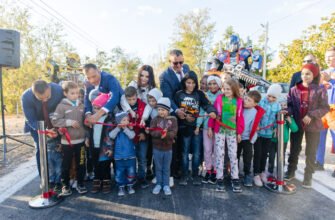 FOTO// Încă un proiect de infrastructură finalizat în Chioselia Rusă de echipa bașcanului Găgăuziei și echipa lui Șor