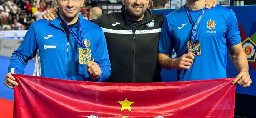 aur si bronz pentru moldova