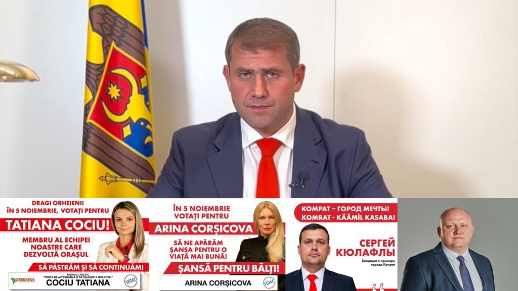 VIDEO // Ilan Șor și-a declarat susținerea pentru următorii candidați la Bălți, Orhei, Comrat și Chișinău