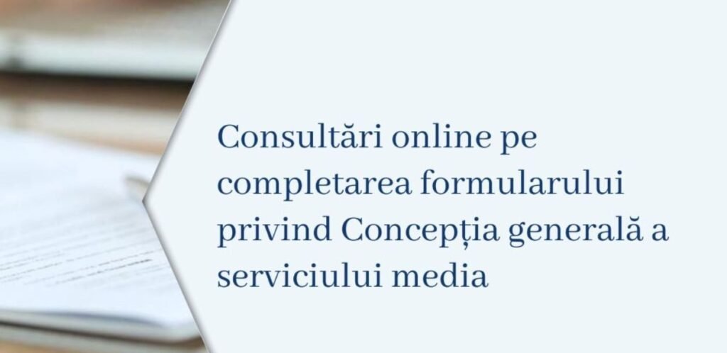CA a organizat consultări pe completarea formularului privind Concepția generală 1 CA a organizat consultări pe completarea formularului privind Concepția generală
