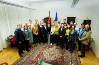 Președintele Parlamentului, Igor Grosu, în discuție cu moldovenii stabiliți în Austria: „Doar printr-o implicare activă vom reuși să schimbăm Moldova spre bine”