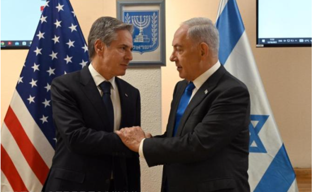 discutii cruciale intre blinken si netanyahu