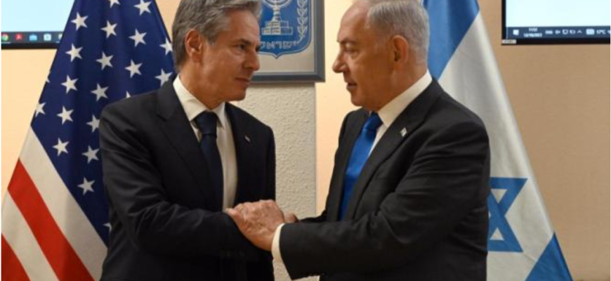 discutii cruciale intre blinken si netanyahu
