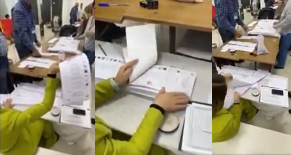 VIDEO// Ion Ceban: O încercare de a frauda alegerile în favoarea PAS într-o secție de votare dintr-o suburbie
