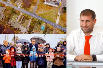 FOTO// În satul Alava din Ștefan-Vodă a fost reconstruit drumul central de echipa lui Șor