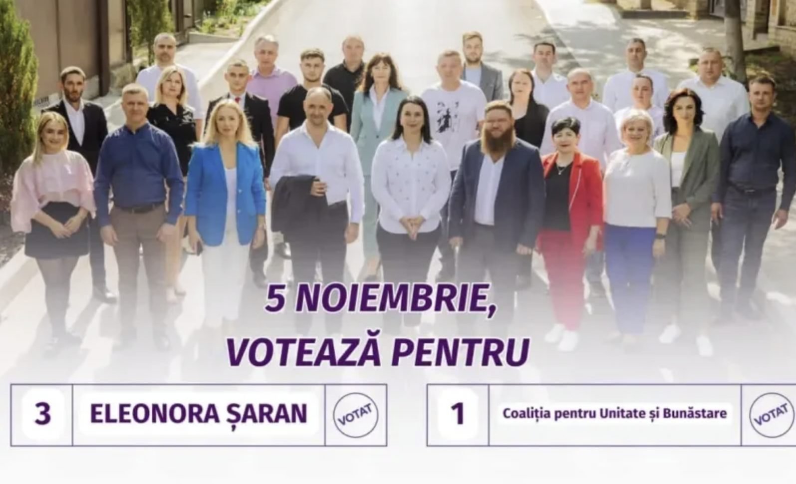 Eleonora Șaran, candidatul CUB: “În orașul Durlești va fi construit un Centru Multifuncțional ultramodern”