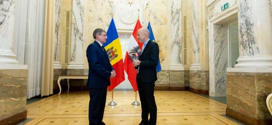 Președintele Parlamentului a discutat cu miniștrii austrieci pentru afaceri europene și economice: „Am subliniat angajamentul și hotărârea legislativului față de agenda de reforme”