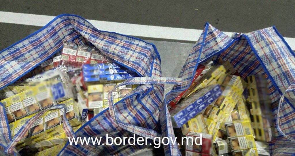 lot de tigari de contrabanda