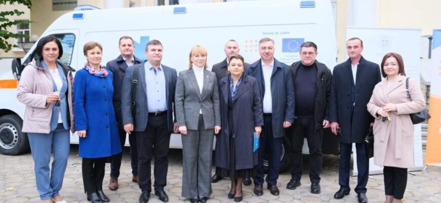 noua ambulante de tip a unor institutii medico sanitare din tara