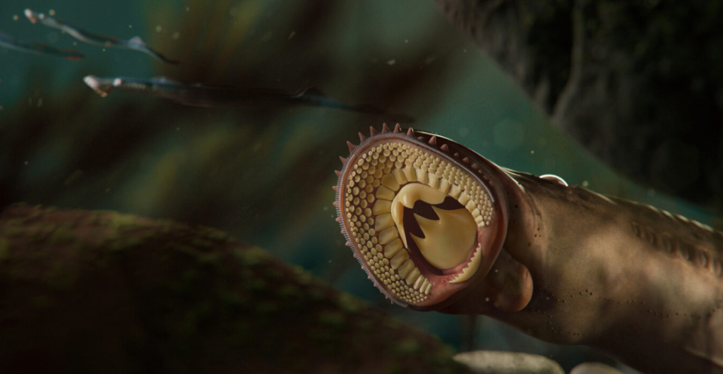 o creatura enorma de pe vremea dinozaurilor