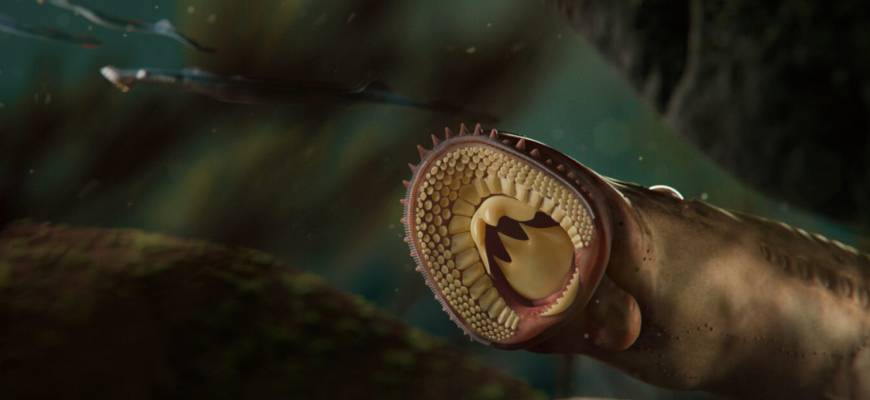 o creatura enorma de pe vremea dinozaurilor