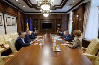 Președintele Parlamentului a discutat cu reprezentanții companiei portugheze „Greenvolt”, care urmează să construiască un parc eolian în Republica Moldova