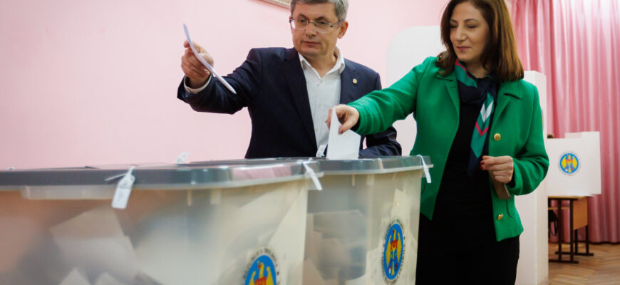 presedintele parlamentului si a exercitat dreptul electoral