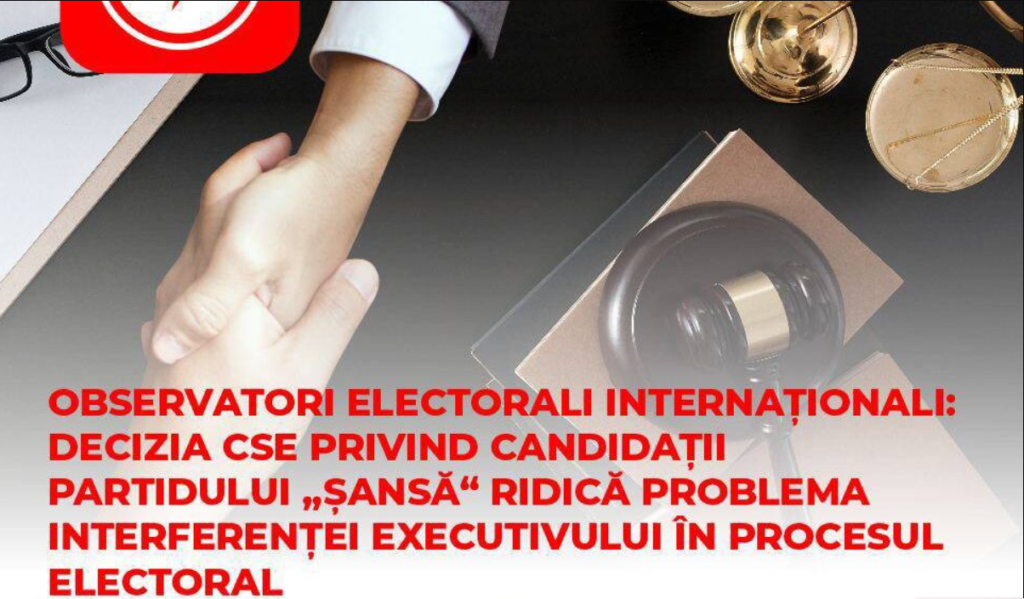 se exprima deja opinii avizate despre ilegalitatea retragerii sansei din alegeri