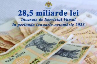 Serviciul Vamal a încasat la bugetul de stat în primele 10 luni ale anului curent peste 28,5 miliarde de lei