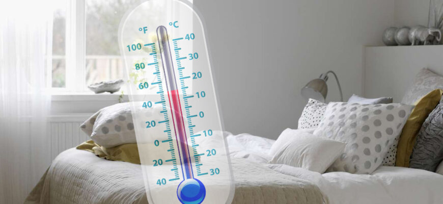 temperatura ideala in sufragerie in dormitor si la locul de munca