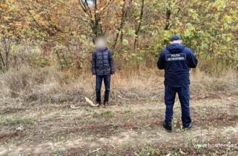Un alt străin surprins, de la înălțime, în timp ce trecea ilegal frontiera de stat