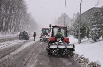 Echipa lui Ilan Șor deszăpezește Orheiul, fiind prima din țară care acționează la capacitate maximă
