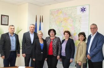 Vizita de lucru a delegației din cadrul Serviciului de Ambulanță Județean Iași