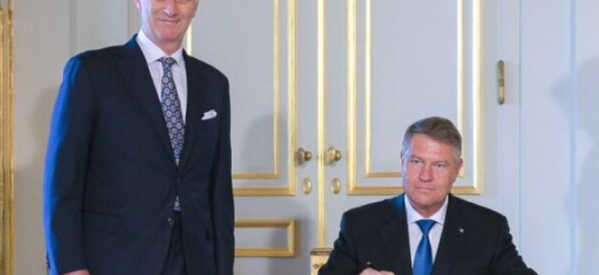 vizita oficiala in regatul belgiei