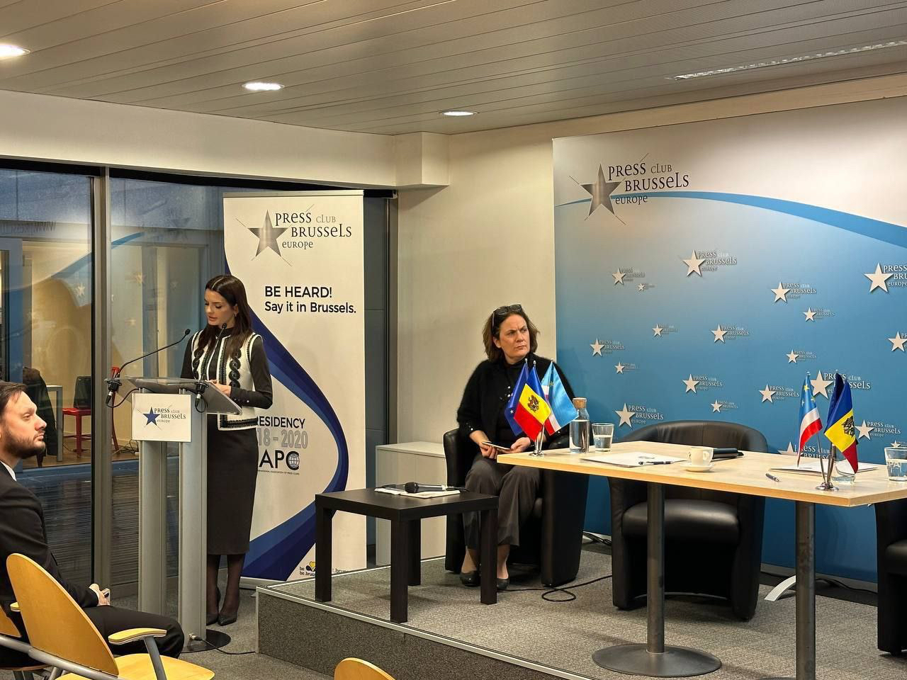 Bașcanul Găgăuziei, Evghenia Guțul a vorbit la Bruxelles despre presiunea puterii centrale asupra autorităților din autonomie