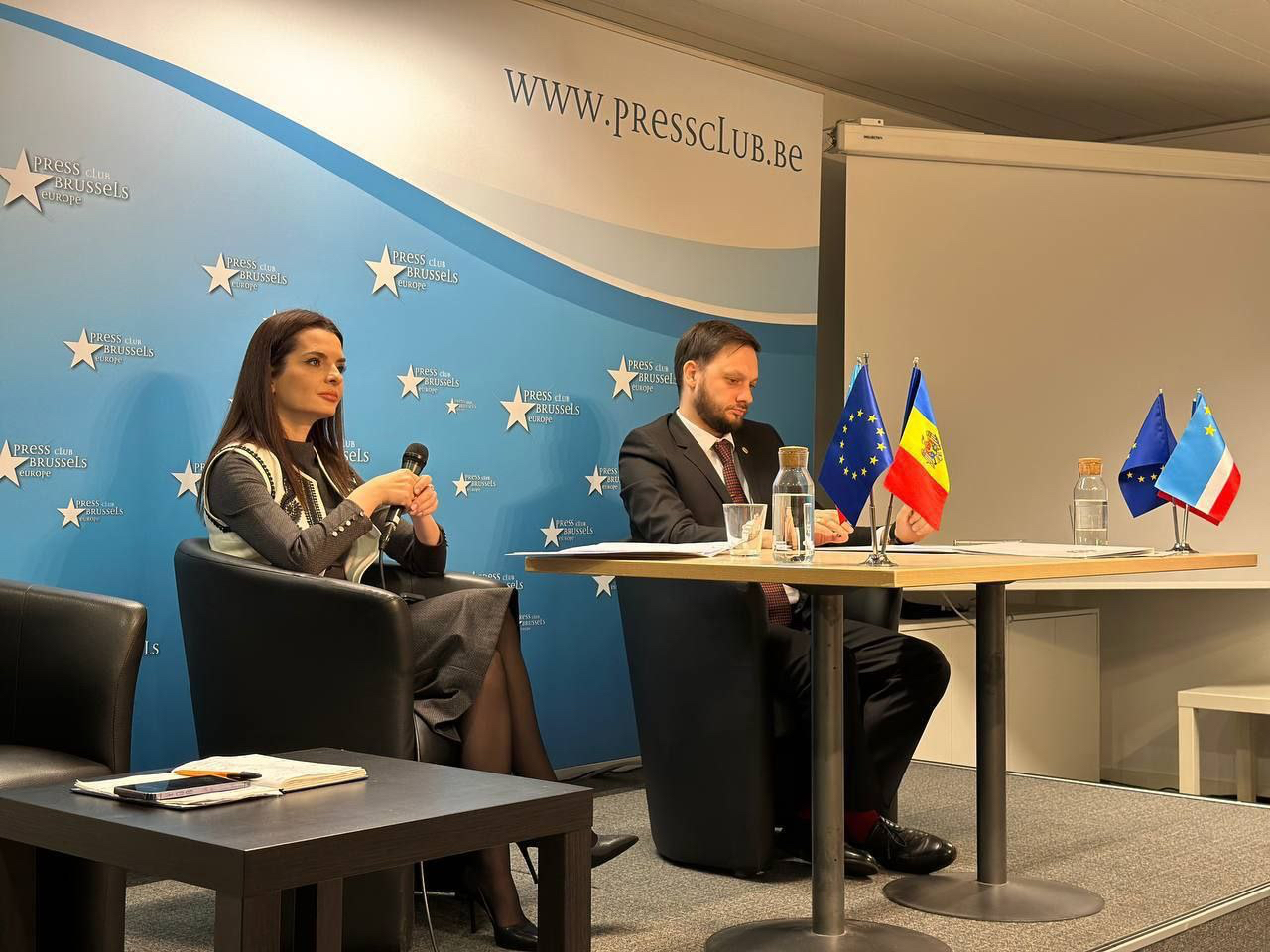 Bașcanul Găgăuziei, Evghenia Guțul a vorbit la Bruxelles despre presiunea puterii centrale asupra autorităților din autonomie
