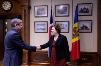 Președintele Parlamentului, Igor Grosu, a discutat cu noua ambasadoare a Marii Britanii și Irlandei de Nord în țara noastră, Fern Marion Horine