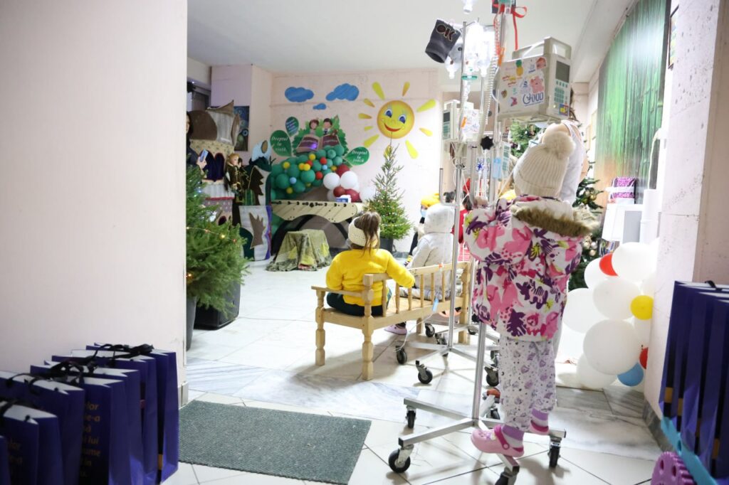 craciunul pentru copiii bolnavi de cancer