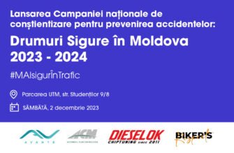 Lansarea campaniei de informare „Drumuri sigure în Moldova”