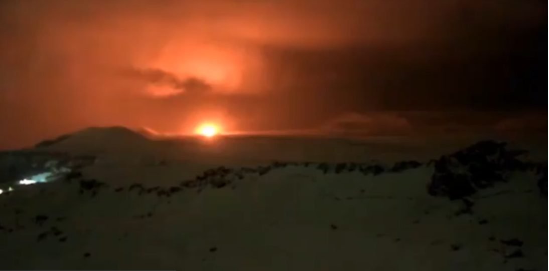 O nouă erupție vulcanică în Islanda. Activitatea seismică a fost foarte intensă 