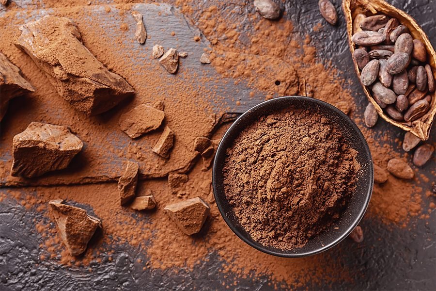flavanoizii antioxidanti gasiti in boabele de cacao
