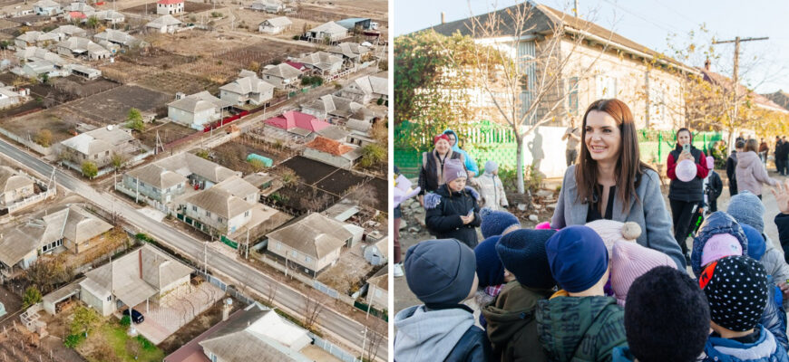 FOTO// Echipa lui Ilan Șor a dat în exploatare încă o stradă: ”În acest ritm, întreaga Găgăuzie va fi asfaltată, în curând” 1 gagauzia bascan evghenia gutul ilan sor